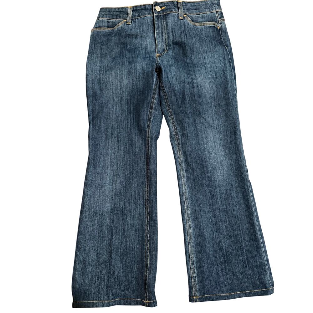Escada Sport Women's Bootcut Jeans, Size 40 Italian (34" Waist), Made In Italy